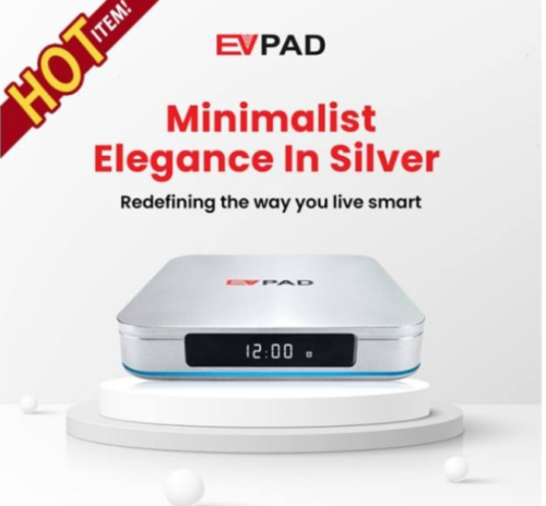 NEW EVPAD 12P TV BOX (4+64GB)