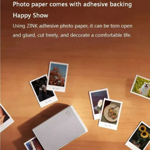Xiaomi Pocket Photo Thermal Printer 1S Bluetooth Mini Wireless Ink-less Sticker