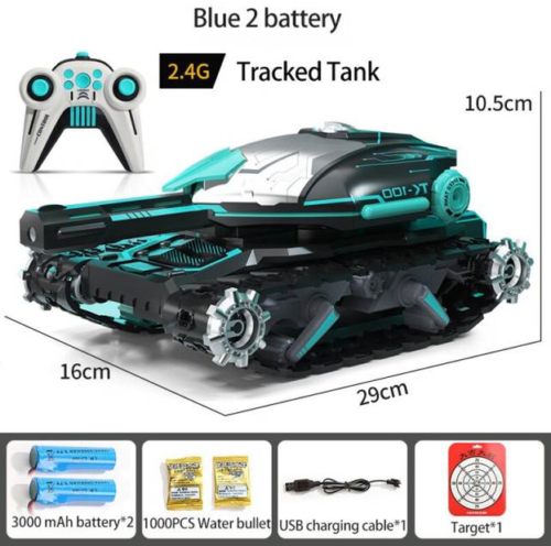 RC Water Bomb Stunt Tank with Gravity Sensor Watch