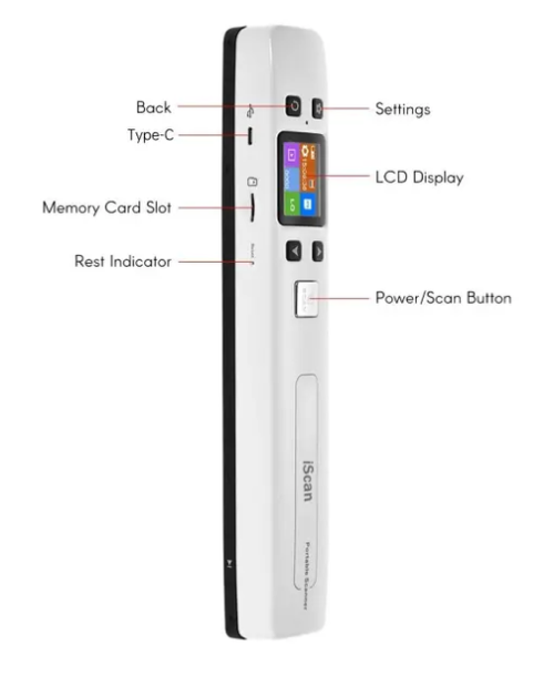 iScan Handheld Portable Scanner