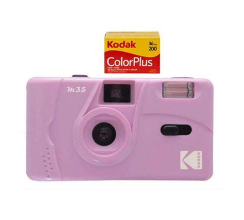 Kodak Vintage Retro M35 35mm Reusable Film Camera with Flash