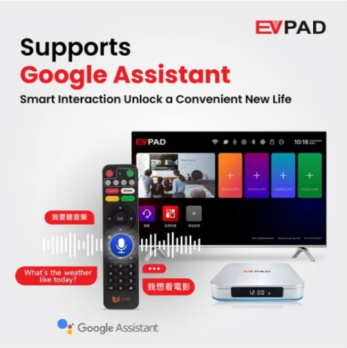 NEW EVPAD 12P TV BOX (4+64GB)