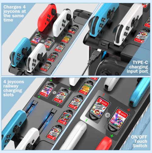 Switch Storage & Charging Tower