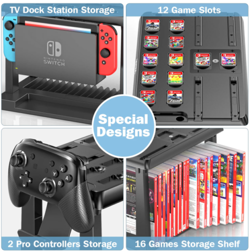 Switch Storage & Charging Tower
