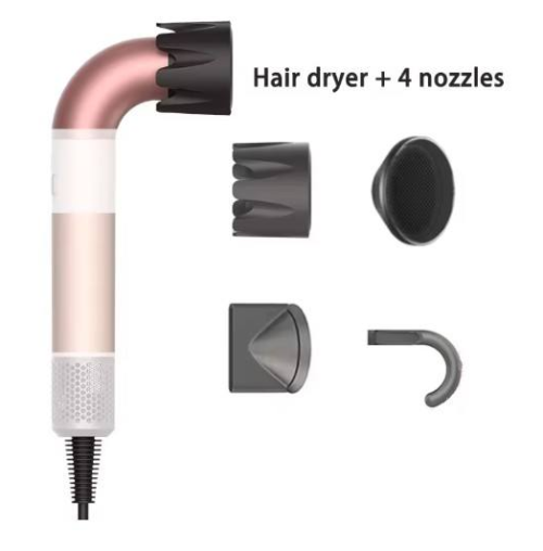 HD18 High-Power Lightweight Hair Dryer with Attachments