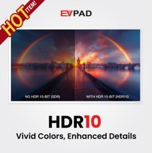 NEW EVPAD 12P TV BOX (4+64GB)