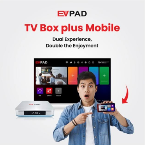 NEW EVPAD 12P TV BOX (4+64GB)