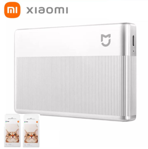 Xiaomi Pocket Photo Thermal Printer 1S Bluetooth Mini Wireless Ink-less Sticker
