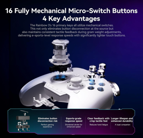 MOJHON (BIGBIGWON) Rainbow 3 Wireless Controller