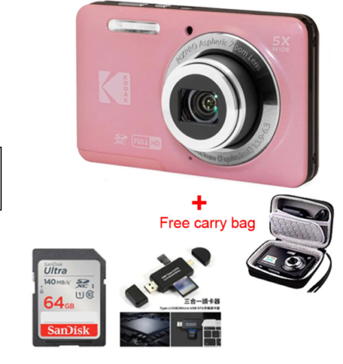 NEW KODAK PIXPRO FZ55 16MP Digital Camera