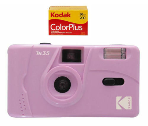 Kodak Vintage Retro M35 35mm Reusable Film Camera with Flash