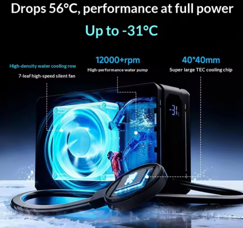 Black Shark 6 Ultra Magnetic 48W Liquid Cooling Fan Cooler