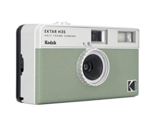 KODAK EKTAR H35 Half Frame Camera 35mm  Reusable Film Camera With Flash