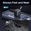 UGREEN 145W Car Charger with Retractable USB-C Cable