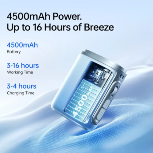 JisuLife Neck Fan Life5 100-Speed Turbo Cooling