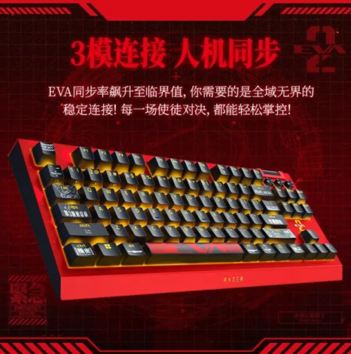 Razer BlackWidow V4 TKL EVA-02 Edition  Keyboard