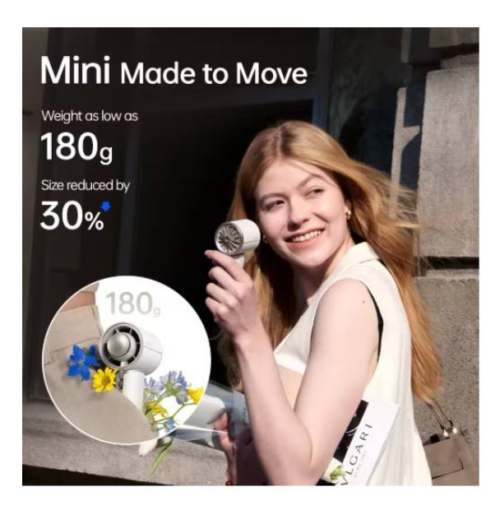 JISULIFE Portable Handheld Fan Pro1 Mini Refined Utility