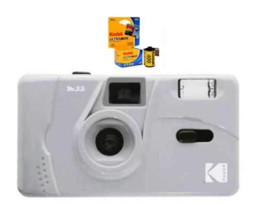 Kodak Vintage Retro M35 35mm Reusable Film Camera with Flash