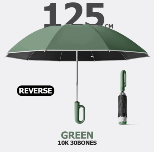 Fully Automatic Buckle Reverse Folding Umbrella