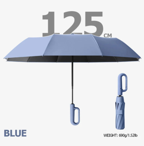 Fully Automatic Buckle Reverse Folding Umbrella