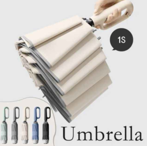 Large Windproof Automatic Folding Umbrella