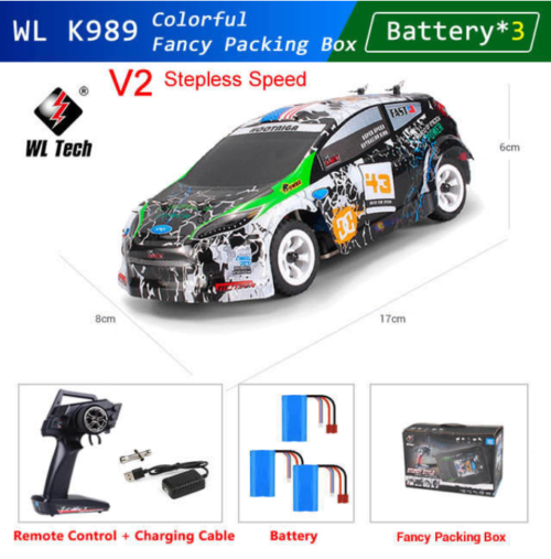 WLtoys K989 1/28 4WD RC Drift Car