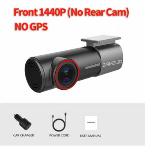 SAMEUO U700 QHD 1944P Front & Rear Dash Cam