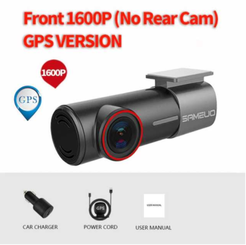 SAMEUO U700 QHD 1944P Front & Rear Dash Cam