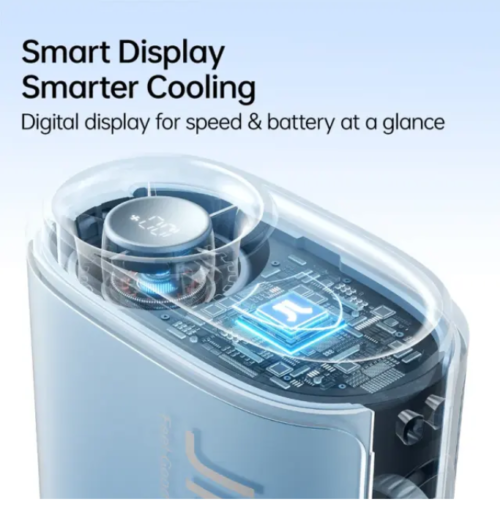 JisuLife Neck Fan Life5 100-Speed Turbo Cooling