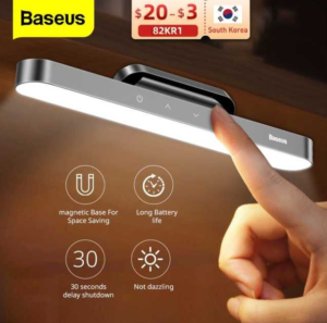 Magnetic Stepless Dimming Charging Desk Lamp