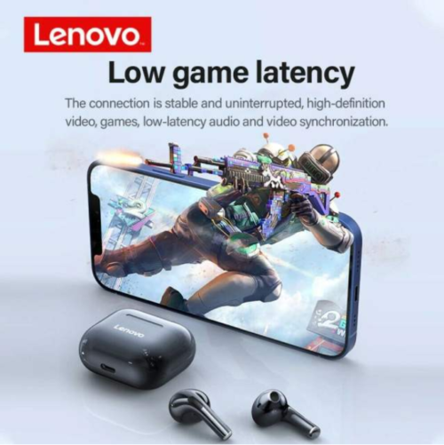 Lenovo LP40 Semi-in-Ear Earbuds, BT 5.0, ENC Clear Call, IPX4 Waterproof