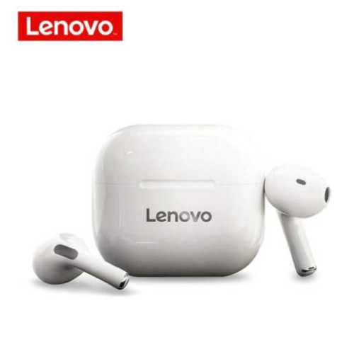 Lenovo LP40 Semi-in-Ear Earbuds, BT 5.0, ENC Clear Call, IPX4 Waterproof
