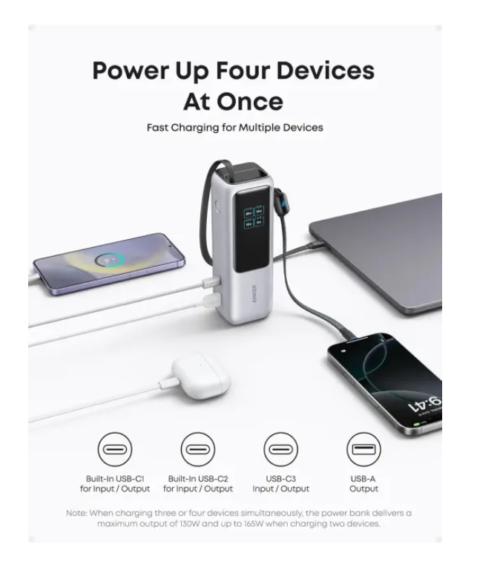 Anker 25000mAh 100W USB-C Power Bank