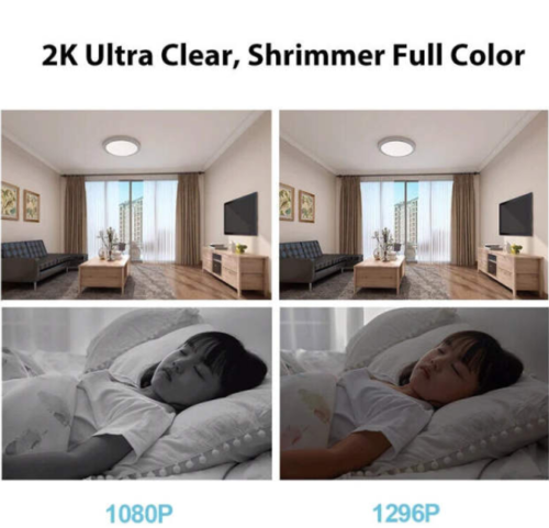 Xiaomi Mijia Smart IP Camera 2K 360 Angle Video CCTV WiFi Night Vision Security