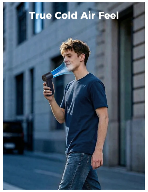 Aecooly Cold Air Handheld Portable Fan