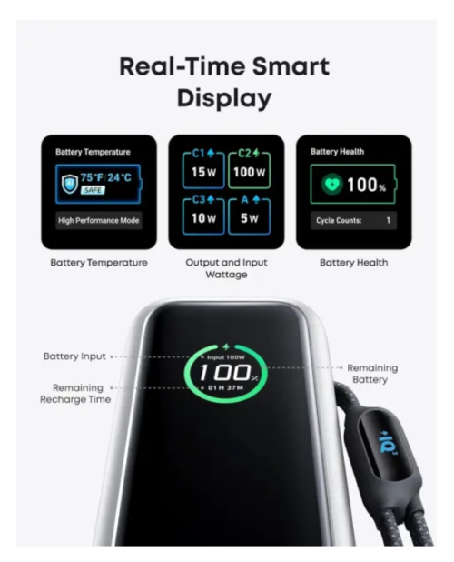 Anker 25000mAh 100W USB-C Power Bank