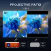 HY800 PRO Netflix Officially Licensed Android 13 Projector