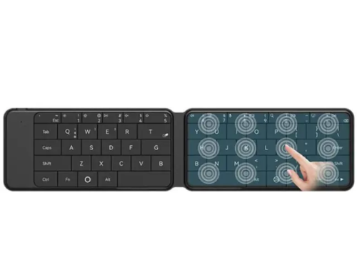NEW BOW Touch Foldable Ultra Slim Bluetooth Keyboard