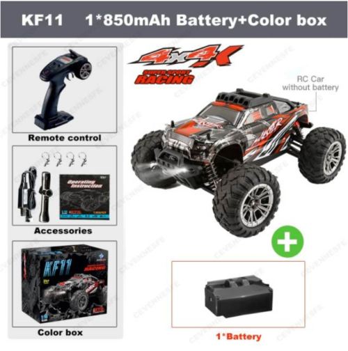 KFPLAN KF11 1/16 4WD RC Drift Car with IPX6 Waterproof