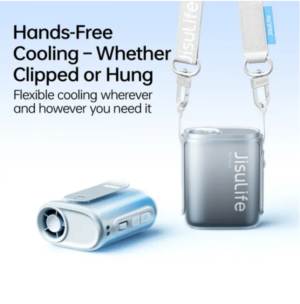 JisuLife Neck Fan Life5 100-Speed Turbo Cooling