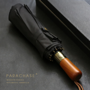 115cm Windproof Umbrella with Wooden Handle