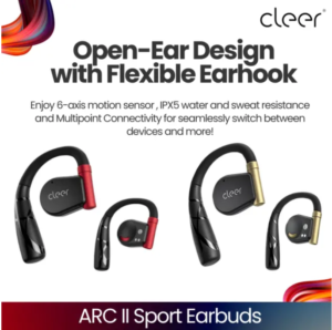 CLEER ARC II SPORT Open Ear Sport Earbuds