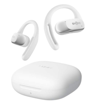 SHOKZ OpenFit Air Open-Ear Hook Earbuds, Water Resistant, Secure Fit