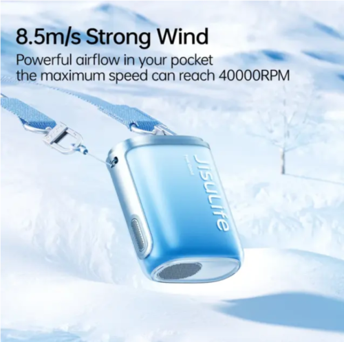 JisuLife Neck Fan Life5 100-Speed Turbo Cooling