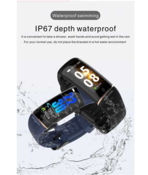 E98 Fitness Tracker with Heart Rate & Blood Pressure Monitor