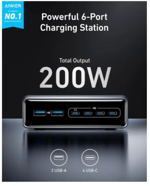 Anker Prime 200W USB-C Desktop Charger