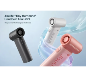 JISULIFE Portable Handheld Fan Life9 5000mAH