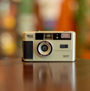 Vibe Vintage Retro 501F 35mm Reusable Non-Disposable Film Camera