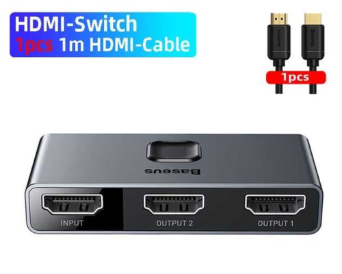 Baseus 4K HD Switch HDMI-compat Adapter