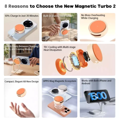 OPPO AIRVOOC 50W Magnetic Wireless Charger 2